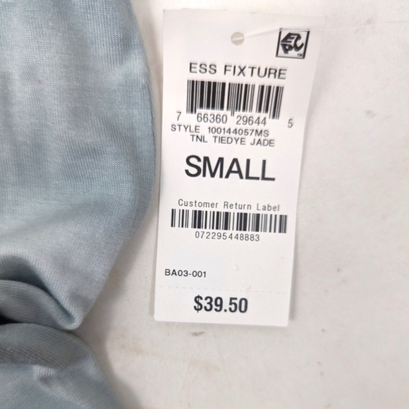 Alfani Sleeveless Chemise Nightgown Dress NEW Coverup Womens Small Green Tie Dye - Picture 10 of 11